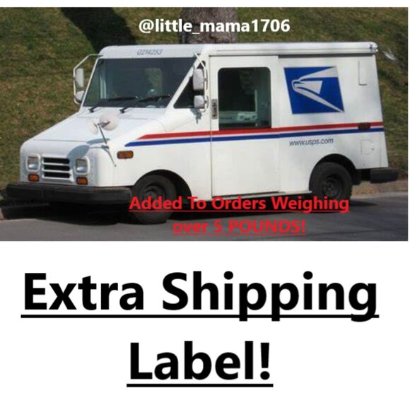 Extra Shipping Label - Picture 1 of 1
